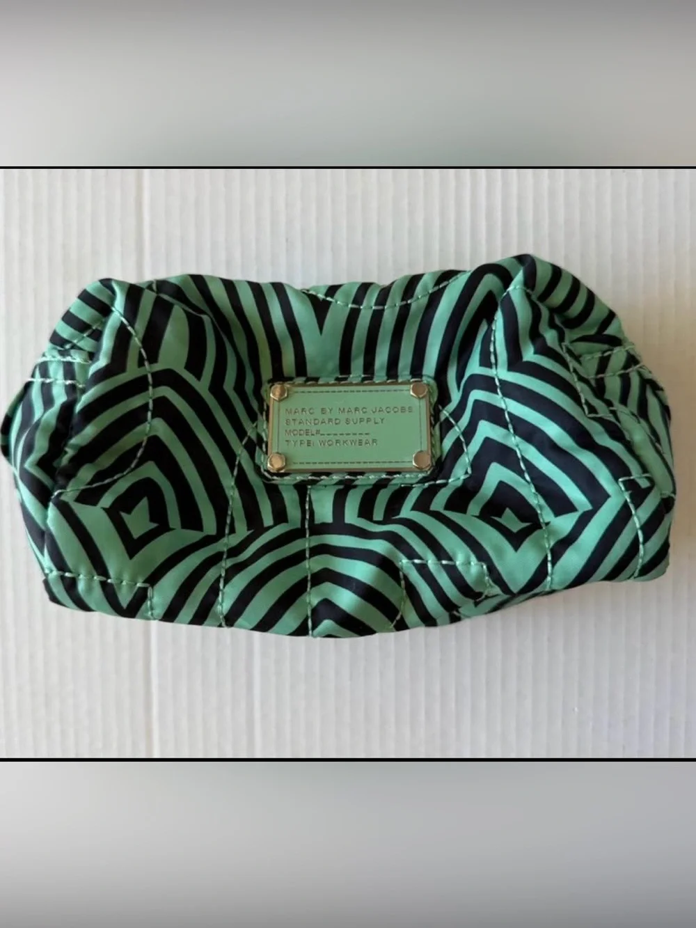 Marc by Marc Jacobs Workwear Quilted Cosmetic Bag